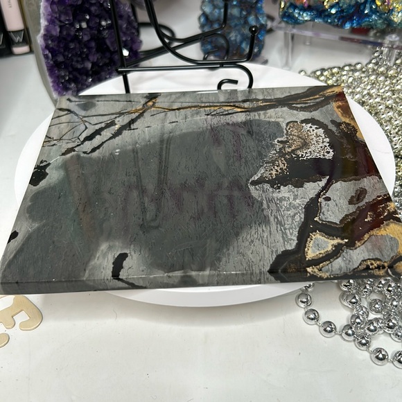 Grey Picture Jasper Slab - GRPJSLAB-002 No Stand - Picture 5 of 8